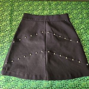 Zara Black Mini Skirt size M